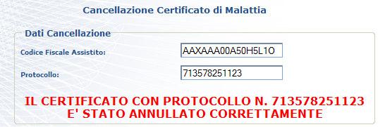 Facendo click sul tasto INVIA proposto dal sistema dopo la verifica del CF, il sistema invia la richiesta all INPS, se non viene trovato