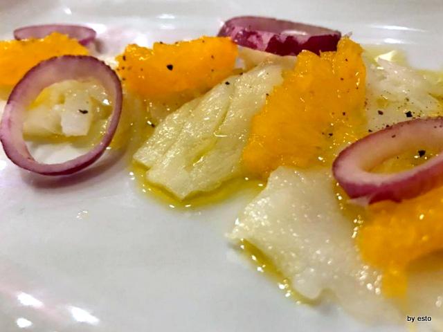 Don Baccala carpaccio con arancia Zuppe confortevoli,