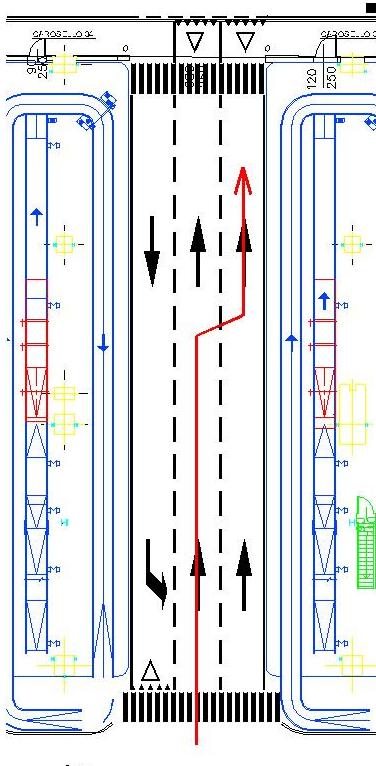 L operatore dovrà sempre verificare la presenza delle condizioni di sicurezza prima di effettuare la manovra.