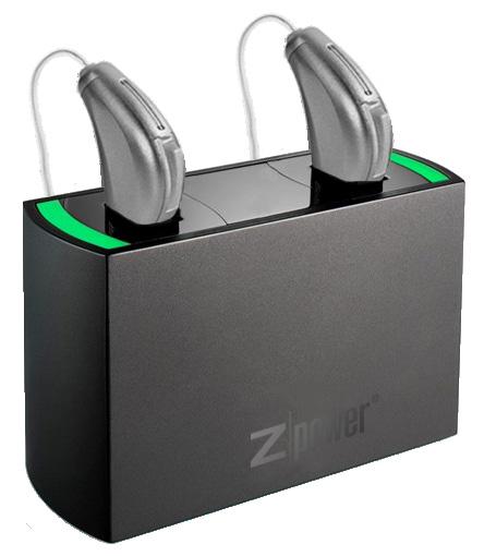 È semplicissimo: basta collocare i tuoi apparecchi acustici Muse micro RIC312t sul caricatore ZPower e
