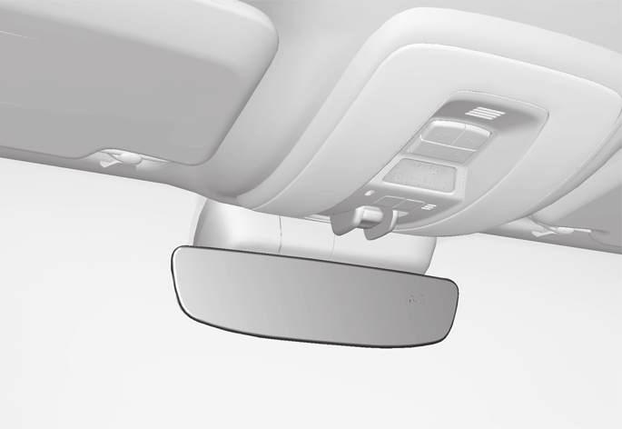 Comando della funzione antiabbagliamento Funzione antiabbagliamento manuale Se la luce proveniente da dietro è molto forte, può riflettersi nello specchio e abbagliare il conducente.