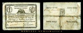 PAOLI 9 46 ASSEGNATO, Decreto: 1798, Anno 7, Firme: G. Persiani - Unif., 109; Gavello, 67 (Cod.