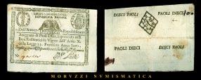 000 20,66 49 ASSEGNATO, Retro: triangolo, Decreto: 1798, Anno 7, Firme: L. Galli - Unif.