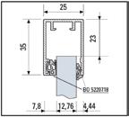 viti per il montaggio della cerniera e piastrina 2x Piastra montaggio cerniera porta BO 5220719 BO 5220702 Tipo