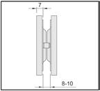 x 65 mm Forma quadrata BO 5101615 62