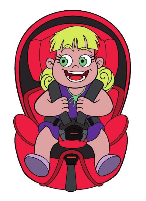 Cinture di sicurezza e altre cose da sapere per i più piccoli in auto Una regola facile da ricordare Le cinture di sicurezza vanno SEMPRE indossate, da grandi e bambini, nei sedili davanti e in