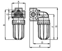 consigliata/suggested flow-rate: 3,5 mc 3 /h; Autonomia carica/charge autonomy: 30 mc 3 /h; Ricarica/Refill: 100g.