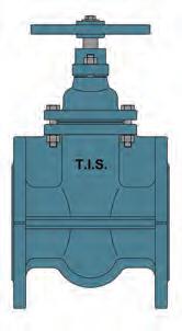 SARACINESCA TENUTA METALLICA METAL SEATED GATE VALVE PN 0 - Art.