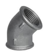 RACCORDI IN GHISA MALLEABILE MALLEABLE CAST IRON FITTINGS GOMITO 5 ELBOW 5 GOMITO 5 ELBOW 5 fig. 0 ISO A/5 fig. ISO A/5 DN Pcs/box W (kg) / 00 0.07 /8 00 0.08 / 0 0.