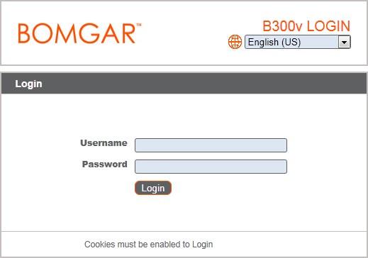 Configurare il dispositivo virtuale Bomgar 1. Dall interfaccia /appliance del dispositivo virtuale Bomgar accedere utilizzando admin come nome utente e password come password predefinita.