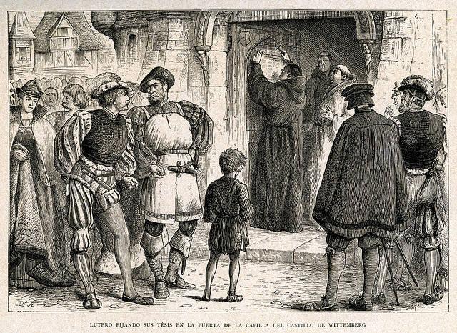p. 75 e 76 Martin Lutero, la protesta 1510: viaggio a Roma 1517: 95 tesi affisse nella cattedrale di Wittemberg contro