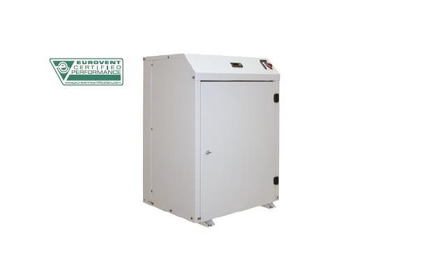 Refrigeratori di liquido condensati ad acqua 1/2 LEGENDA: A K FL motoevaporanti per abbinamento a condensatore remoto; versione compatta; equipaggiati con evaporatore a fascio tubiero allagato; TURBO