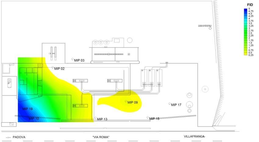 informazioni rispetto all indagine MIP realizzata con ubicazione