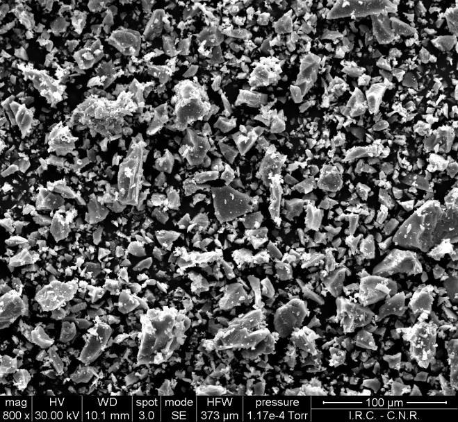 alluminio: 30 40 µm Polveri di TiH 2 : 5 10 µm Corso