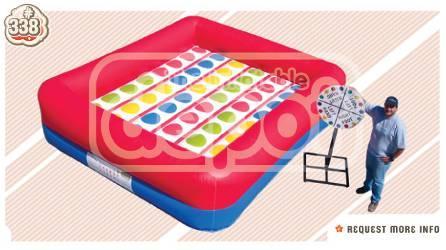 GONFIABILE: Il conosciutissimo gioco del Twister con l