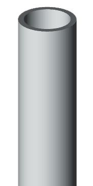 TUBO RIGIDO REP 70 Il tubo rigido si può installare con estrema facilità grazie alla piegabilità a freddo e alla vasta gamma di accessori che consentono diversi adattamenti per ogni tipo di esigenza.