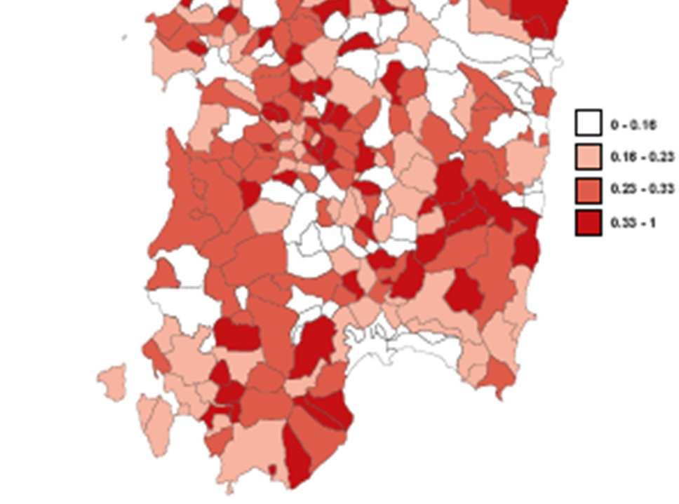 Esempio: la mappa del disagio scolastico(ed.