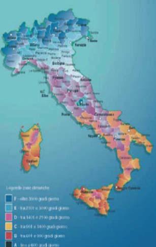 Stagione di Riscaldamento/Raffrescamento 2 Il calcolo dei fabbisogni di Energia Termica per il riscaldamento e il raffrescamento deve essere effettuato per ogni mese ed in ogni zona dell edificio Il