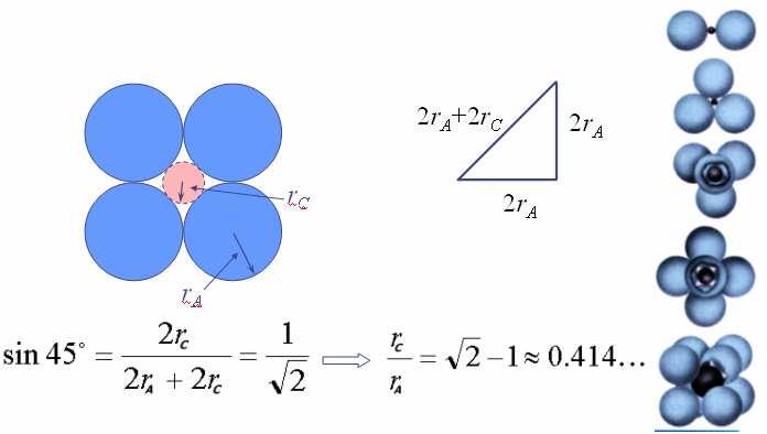 ESEMPIO DI CALCOLO sin 45 = 2rA 2r + 2r A C = 1 2 r r C A = 2 1 0.