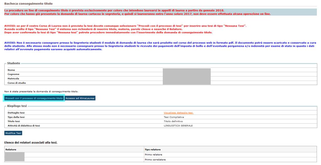 Regole per la compilazione del questionario Il questionario è costituito da 5 pagine.