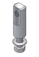 Dispositivo di ancoraggio con golfare PB da 35 cm Cod.