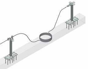 Coppia di serraggio del dado dei morsetti: - 10,2Nm per fune diametro 10mm - 4,24Nm per fune diametro 8mm Tali valori sono stati calcolati per un coefficiente di attrito dell accoppiamento dado-vite