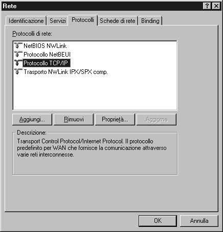 Quando la stampa viene eseguita utilizzando il protocollo TCP/IP o IPP, è necessario impostare l'indirizzo IP, la subnet mask e il gateway predefinito del computer. 1.