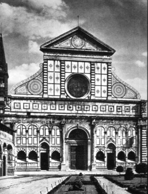 sinistra: San Miniato al Monte, Firenze, iniziata nel