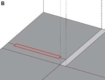 Nella versione standard il perimetro è delineato da sottili bordi in acciaio inox.