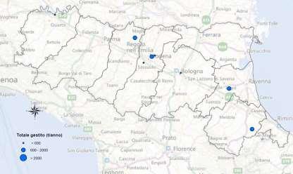 Figura 36 > La gestione di PFU al netto della giacenza 30.000 Totale recupero Totale a smaltimento 25.000 20.000 15.000 10.000 5.