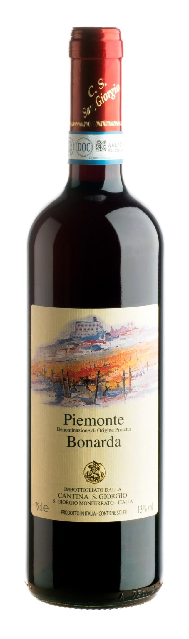 PIEMONTE DOC BONARDA Il vitigno Bonarda è tradizionalmente piemontese da non confondere con il parente stretto dello Oltrepò Pavese che è ricavato con uva Croatina ( più amabile e frizzante).