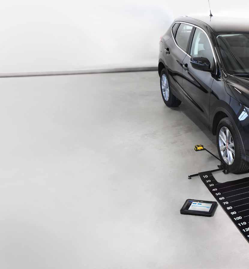 Soluzioni per la calibrazione delle telecamere (ADAS) degli autoveicoli Fra i sistemi elettronici di cui attualmente sono equipaggiati gli autoveicoli, sempre più importanza stanno ricoprendo i