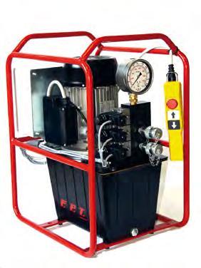 Dotate di pompe con differenti portate e azionate da valvole manuali, elettriche o pneumatiche.
