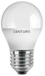 lampade a led "century classica" a sfera 322 lumen - watt 4=30 - E14 gradi K 3000 fascio 240 gradi, volt 230, durata ore circa 30000, classe A+, dimensioni