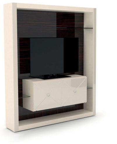 MOBILI / FURNITURE AVANTGARDE TV Disegno Reflex Dimensioni/Dimensions: cm 183 x 46 x 217 h.