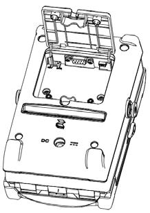 4. Regolare le guide per la carta facendole scorrere fino ad adattarsi alla sua larghezza. 5. Calibrare il sensore del supporto cartaceo se necessario. 6. Chiudere lo sportello di alimentazione.