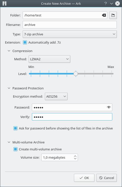 2.4.2 Protezione con password Se crei un archivio zip, rar, 7zip o jar puoi proteggerlo con una password.