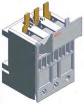 ..C fissaggio retroquadro Ampia gamma di accessori Alto livello di componibilità Maniglie IP65 lucchettabili Conformità alle norme IEC/EN 60947 Omologazioni UL/KEMA GA/016A 040A GA/063A 125A GA/016C