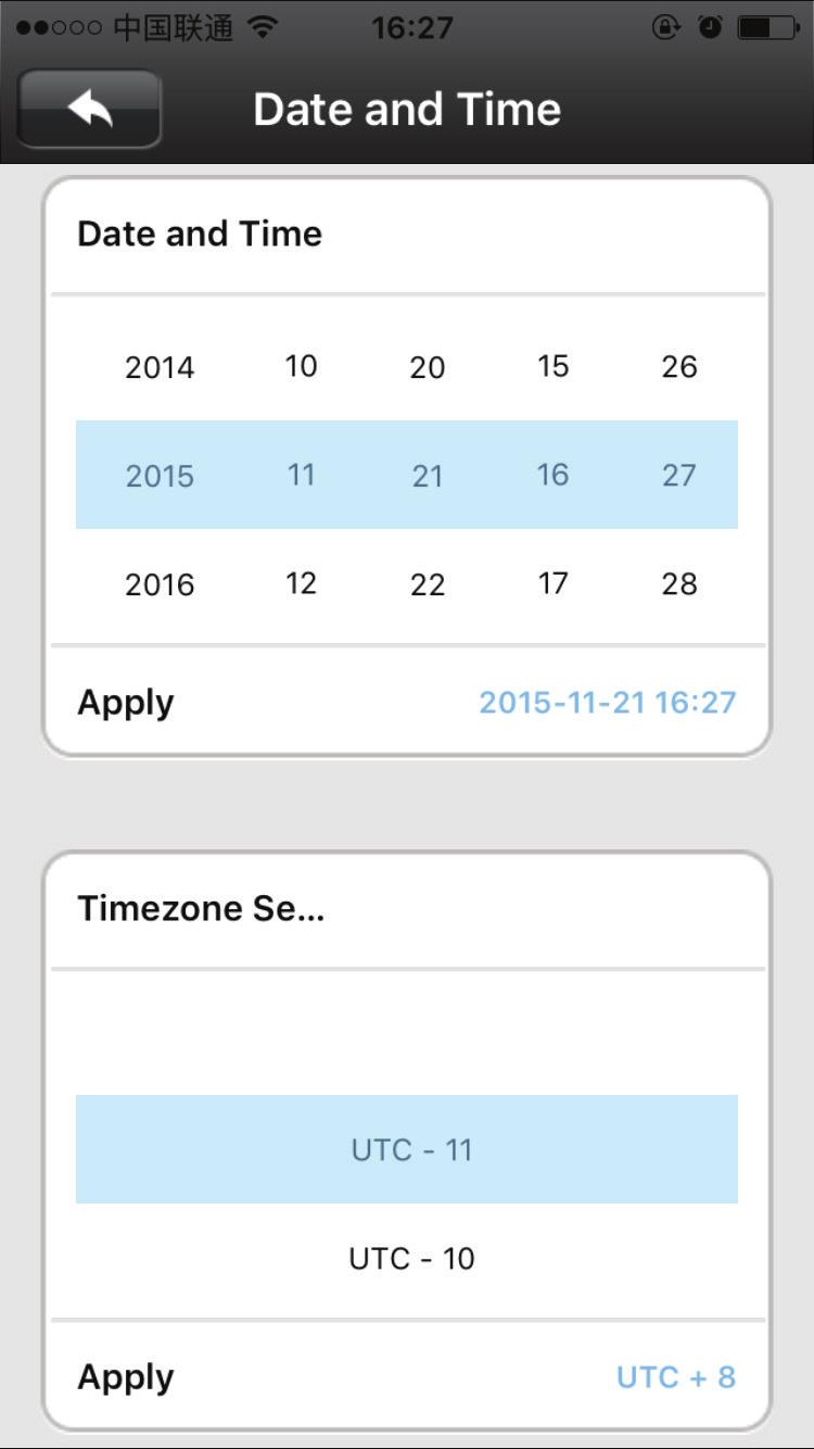 1. Impostazione Data ed Ora Da questo menù è possibile regolare l orario e la data di sistema della telecamera IP. Impostate il fuso orario settando UTC +1 per l Italia. 2.