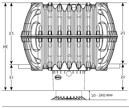 14 EASY - one 5-7 - 9 AE Mini - dôme AE Volume Lungh. Largh. Alt.