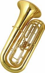 FIATI 29 DTU-760 Professional Model Tuba 4/4 Intonazione: Sib Finitura Ottone laccato 4 Pistoni in Acciaio Inossidabile (azione frontale) Slide in Nickel Silver Leadpipe in Nickel Silver Campana in