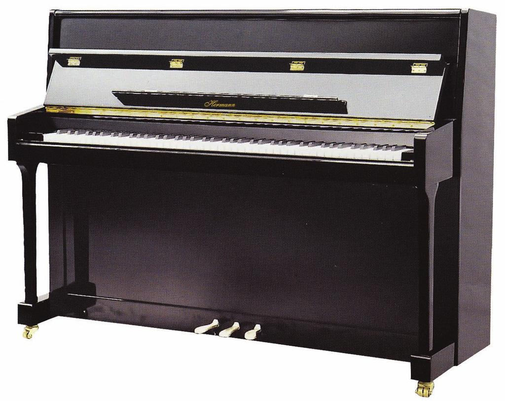 PIANOFORTI 89 Hermann H112 H112 è un pianoforte professionale da studio.