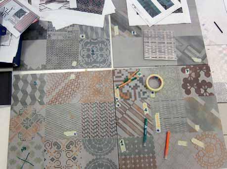TECHNICAL INFO La collezione Azulej rientra nella tipologia dei prodotti industrial di Mutina.