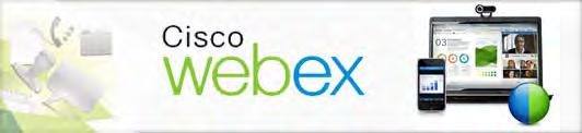 Audio WebEx Partecipate a una riunione WebEx sfruttando modalità diverse (VoIP, telefo-no o da cellulare) con le opzioni di chiamata e richiamata.