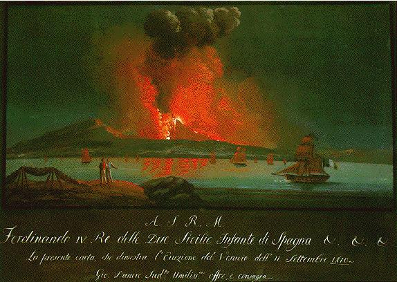 11 settembre 1810 Eruzione mista Le lave verso