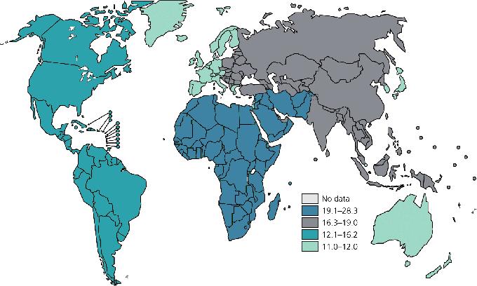 MONDO Dati generali Gli incidenti stradali sono la causa di morte numero: 9 1 2 3 tra i 15 e i 19 anni tra i 5 e i 29 tra i 30 e i 44 anni per tutte le età di età anni di età di età I paesi meno