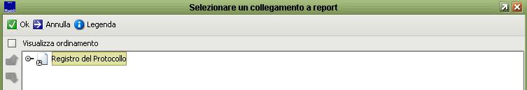 Registro di protocollo Questa funzione permette di stampare il registro di protocollo, completo di tutte le informazioni, ad esclusione dei protocolli riservati le cui informazioni risulteranno