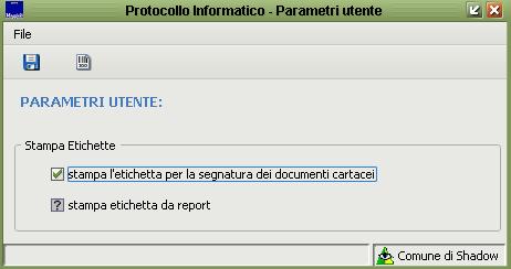 Stampa etichette (segnatura) L argomento della stampa delle etichette di segnatura è stato già trattato nei vari paragrafi di questo manuale; in questo capitolo si vogliono riassumere tutte le