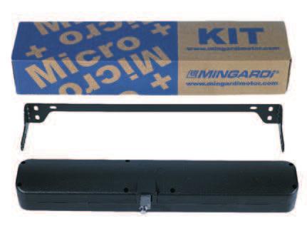 MicroKIT] + [Linea Attuatore a catena universale per: finestre a sporgere e a vasistas in alluminio legno e pvc. Universal chain actuator for: top and bottom hinged windows in aluminium, wood and pvc.