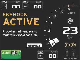 51861 - Avvertenz di Skyhook - Posizione del cmio Disttivzione di Skyhook Per disttivre Skyhook sono disponiili vri metodi: Girre l ruot del timone.